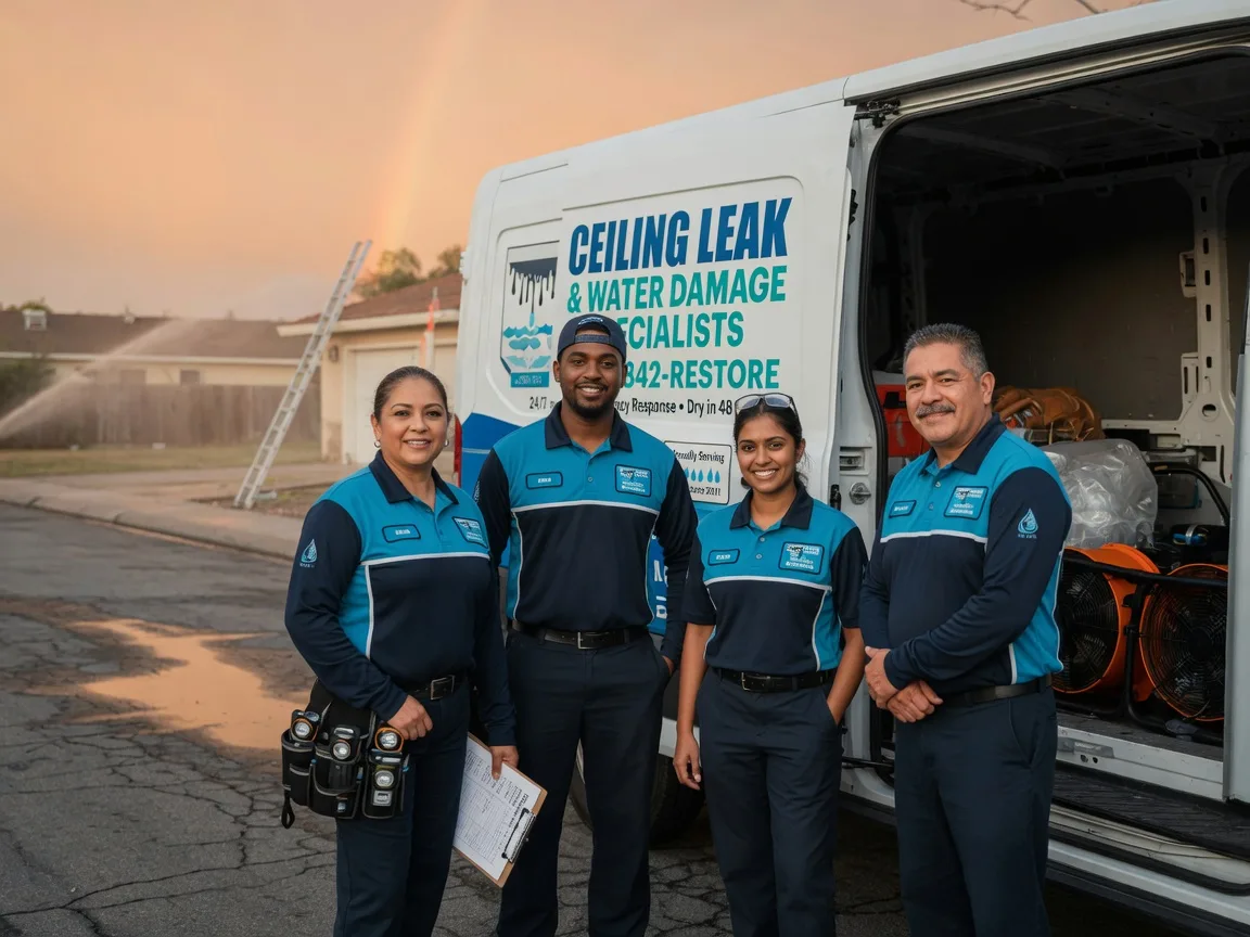 Ceiling Leak Cleanup company in Huggins, MO