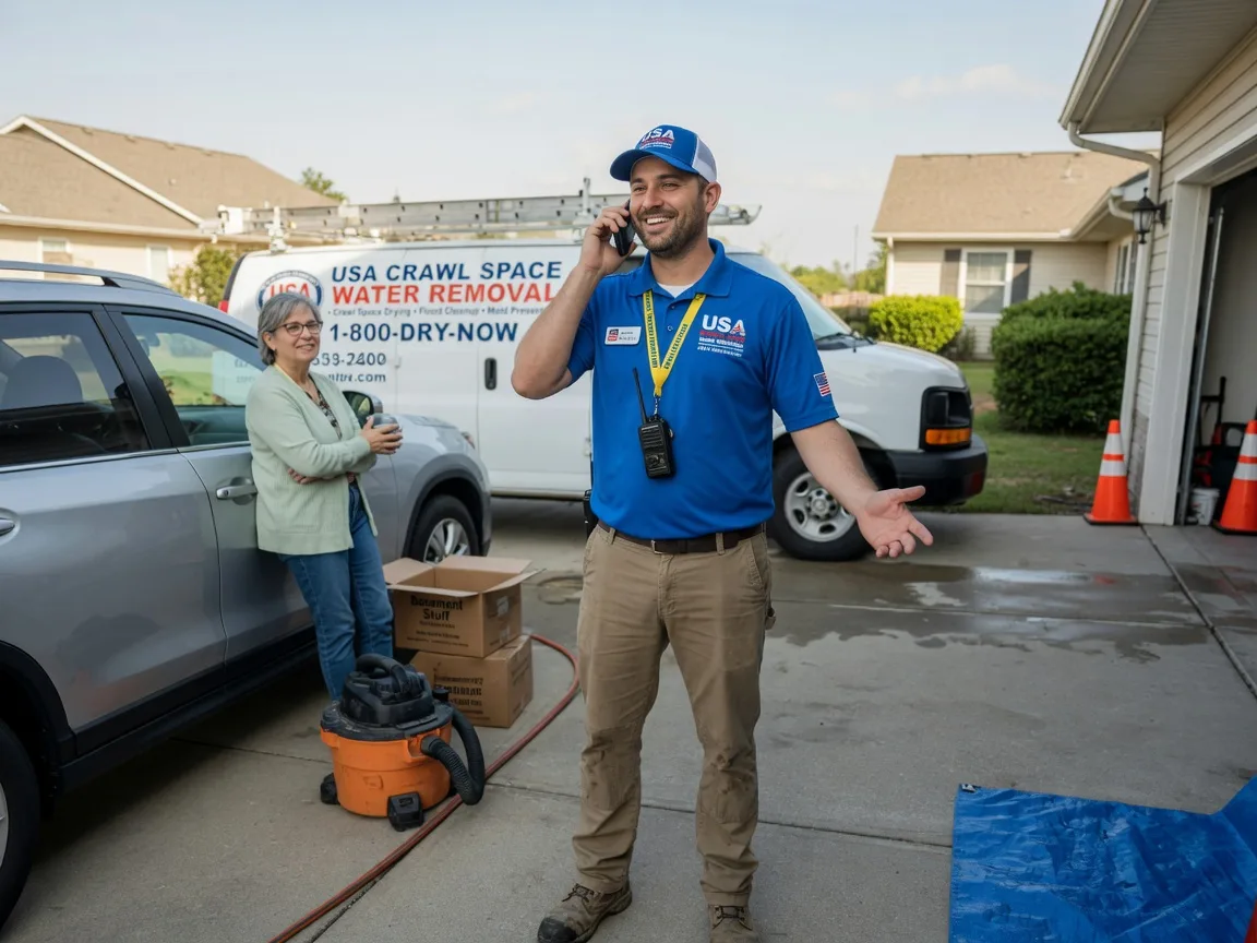 Crawl Space Water Removal Huggins, MO FAQs